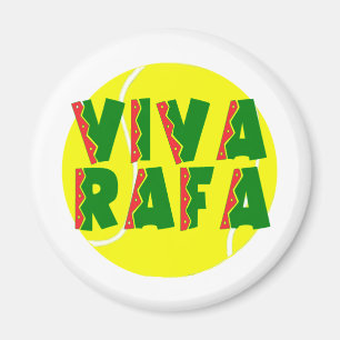 VIVA RAFA mit Tennisball Magnet