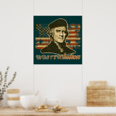 Viva Revolution Jefferson Poster (Küche)