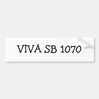 VIVA SB 1070 AUTOAUFKLEBER