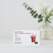 Viva Schuss-Visitenkarten (2-Sided) Visitenkarte (Stehend Vorderseite)