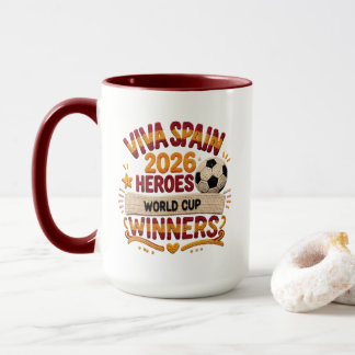 Viva Spanien 2026 Heroes Weltmeisterschaft Tasse