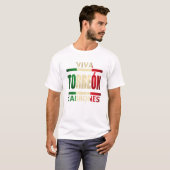 Viva Torreon Cabrones Mexico Coahuila mexikanische T-Shirt (Vorne ganz)