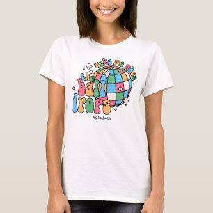 Viva Tropica Retro Frohes Neues Jahr Party T-Shirt