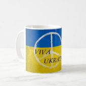 VIVA UKRAINE KAFFEETASSE (Vorderseite Links)