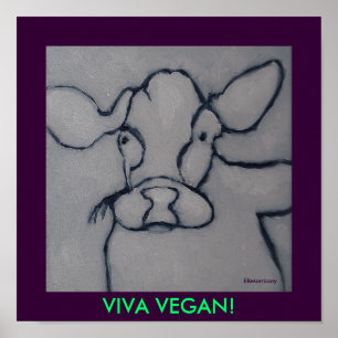VIVA VEGAN! - DRUCKEN POSTER