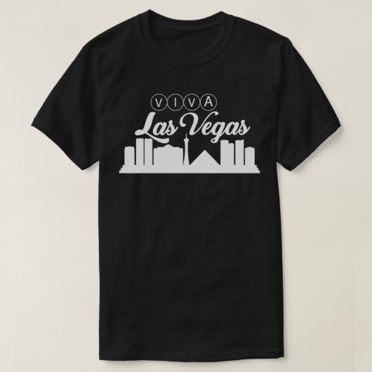 Viva Vegas Willkommen bei Vegas Showtime Vacation T-Shirt (Design vorne)