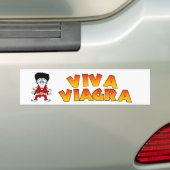 Viva Viagra Autoaufkleber (Auf Auto)