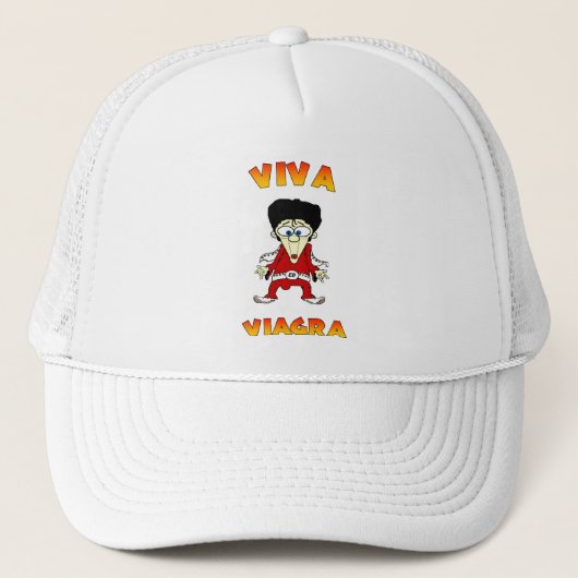 Viva Viagra Hut Truckerkappe (Vorderseite)
