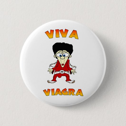 Viva Viagra Knopf Button (Vorderseite)