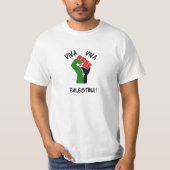 Viva Viva Palestina das T-Shirt Männer (Vorderseite)