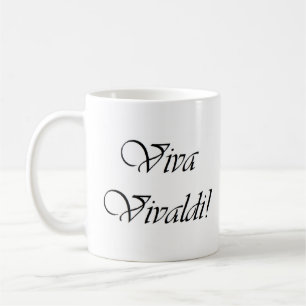 Viva vivaldi kaffeetasse