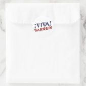 VIVA WARREN - 2016.png Runder Aufkleber (Tasche)