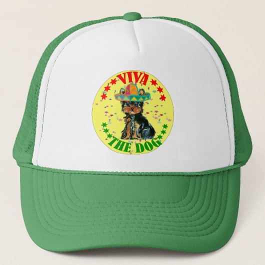 VIVA YORKIE POO TRUCKERKAPPE (Vorderseite)