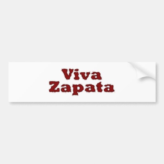 Viva Zapata Autoaufkleber (Vorne)