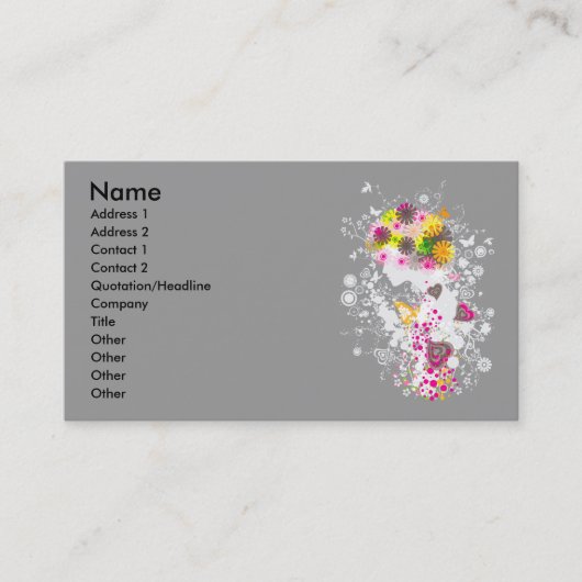 Vivace Visitenkarte (Vorderseite)