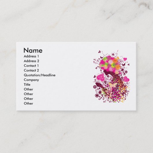 Vivace Visitenkarte (Vorderseite)