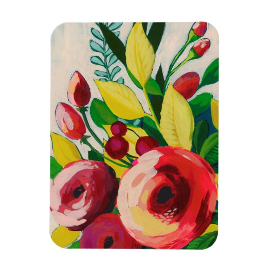 Vivacious Blooms Magnet (Vertikal)