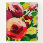 Vivacious Blooms Notizblock (Rückseite)