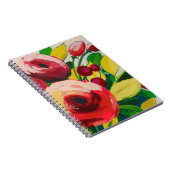 Vivacious Blooms Notizblock (Rechte Seite)