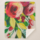 Vivacious Blooms Sherpadecke (Vorderseite)