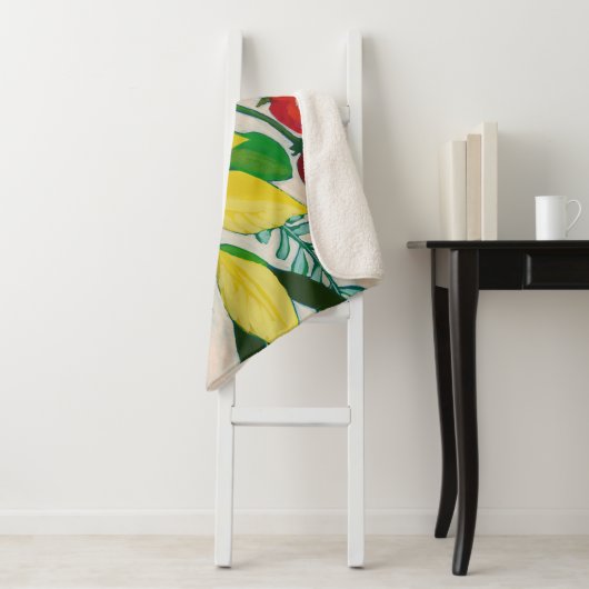 Vivacious Blooms Sherpadecke (Beispiel)