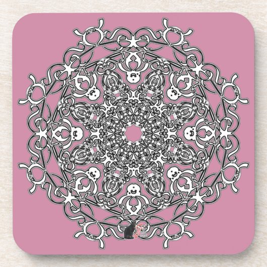 Vivacious Octa Glyph Dawn Untersetzer (Vorderseite)