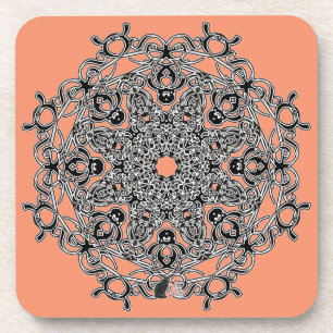 Vivacious Octa Glyph Dusk Untersetzer