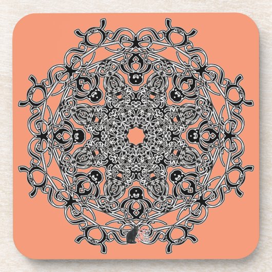 Vivacious Octa Glyph Dusk Untersetzer (Vorderseite)