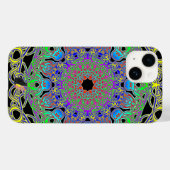 Vivacious Spectra Glyph Case-Mate iPhone Case (Rückseite (Horizontal))