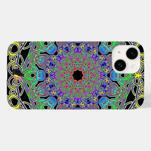 Vivacious Spectra Glyph Case-Mate iPhone Case (Rückseite (Horizontal))