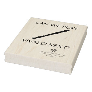 Vivaldi Next? Recorder Large Gummistempel