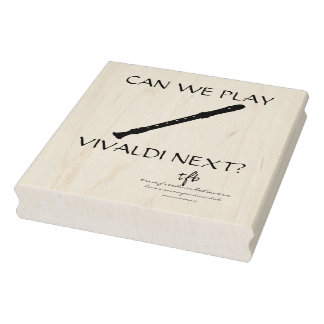 Vivaldi Next? Recorder Large Gummistempel