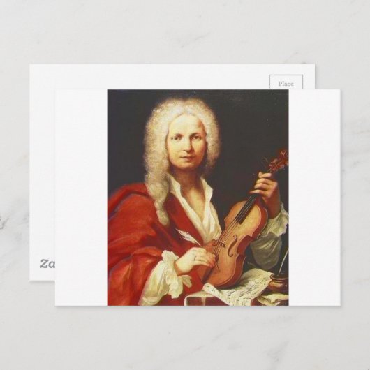 Vivaldi Postkarte (Vorne/Hinten)