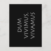 Vivamus vivamus postkarte (Vorderseite)