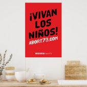 ¡Vivan los Niños! Poster (Abort73.com) (Küche)