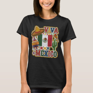 VIVAN MEXICO Geschichte und mexikanische Kultur T-Shirt
