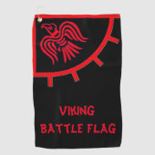 Vive Battle Flag Golf Handtuch (Vorderseite)
