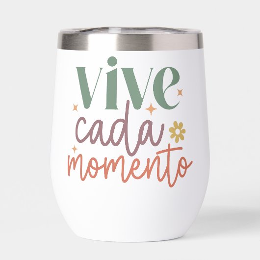 "Vive Cada Momento" Inspiration Zitat (Rückseite)