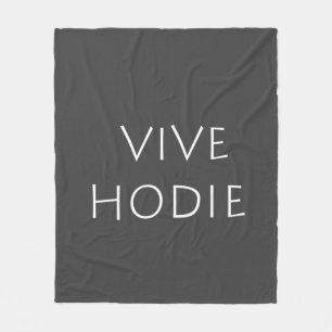 Vive hodie fleecedecke