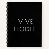Vive hodie notizblock (Vorderseite)