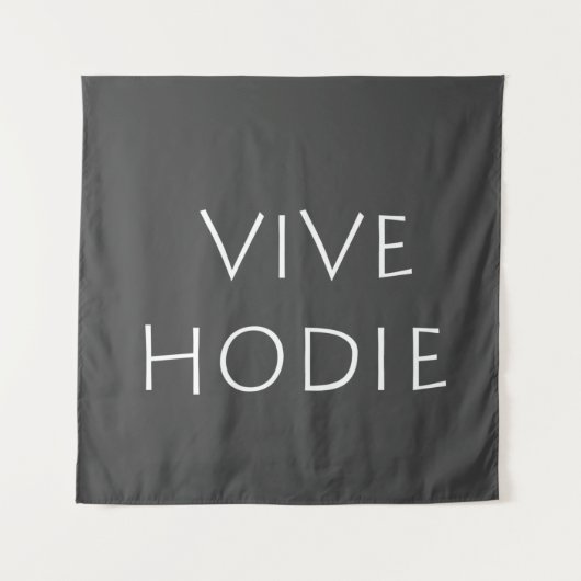 Vive hodie wandteppich (Vorderseite)