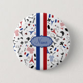 Vive la France Button (Vorderseite)