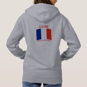 Vive la France (Frankreich) Hoodie (Rückseite)