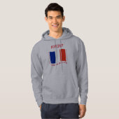 Vive la France (Frankreich) Hoodie (Vorne ganz)