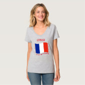 Vive la France (Frankreich) T-Shirt (Vorderseite Vollansicht)