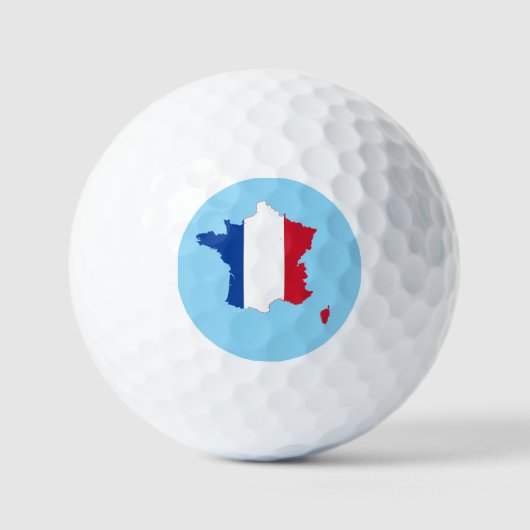 Vive La France Golfball (Vorderseite)