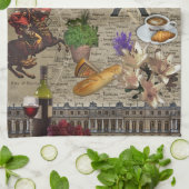 Vive la France KücheHandtuch Geschirrtuch (Gefaltet)