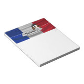 Vive la France! Notizblock (angewinkelt)