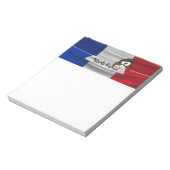 Vive la France! Notizblock (Rotiert)
