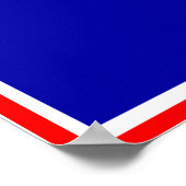 Vive La France Poster, französisches Restaurant, S Poster (Ecke)